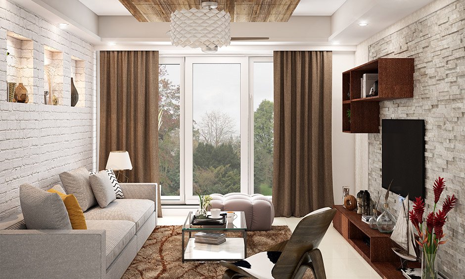 3BHK flat interior design cost from ₹7 to ₹15 Lakh based on quality and finishes.