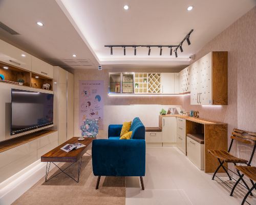 3BHK flat interior designers in Anna Salai Chennai.