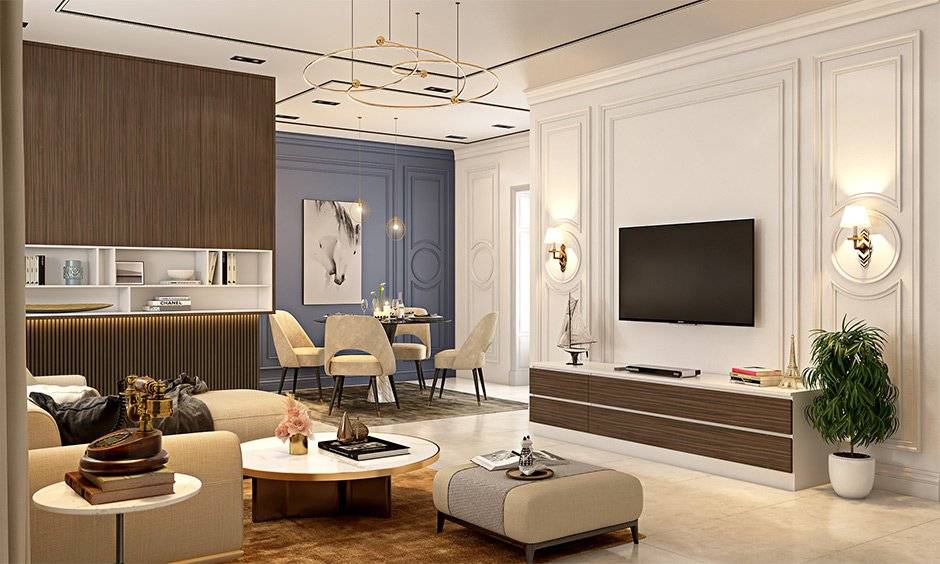 Affordable home interiors done by Homeinteriorskacaptain