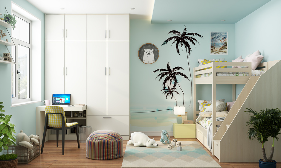 Bedroom tropical wallpaper ideas for your home