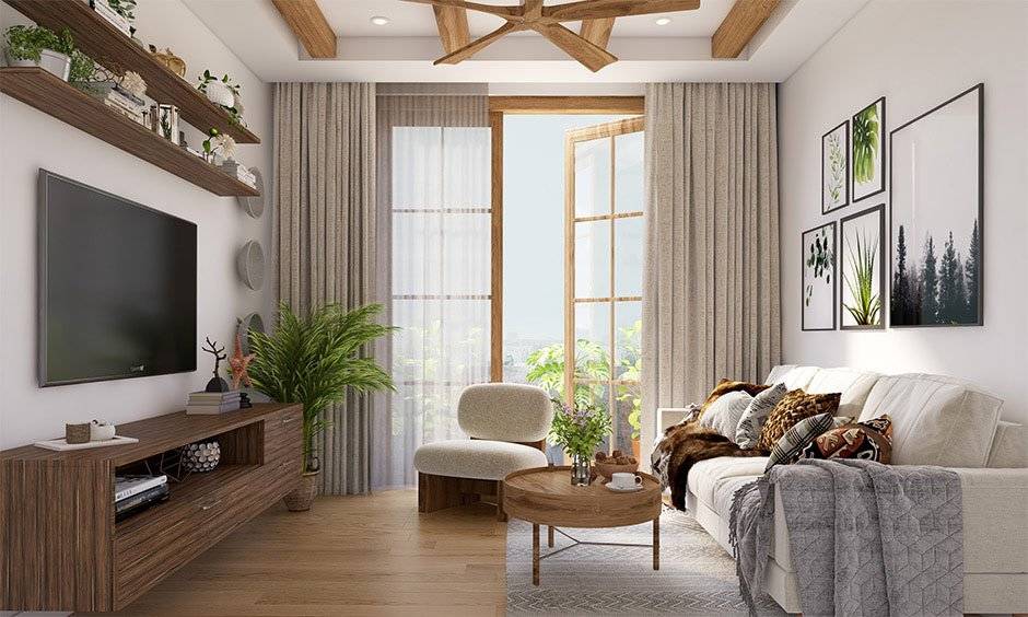 Consider furniture design for the home interior in different rooms