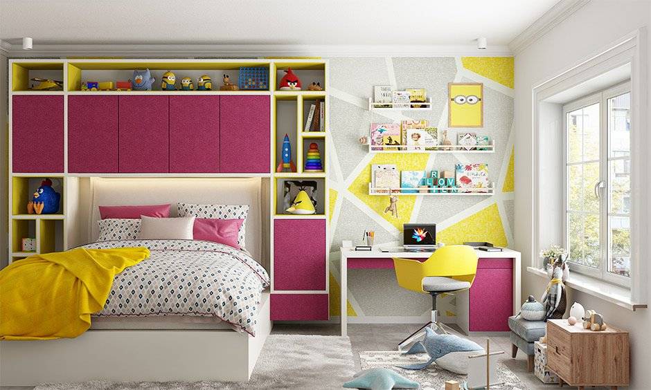 Kids study table and chair and swivel chair set for kids
