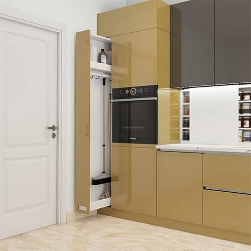 Top 10 interior designers in Kolkata designed a janitor unit for cleaning essentials