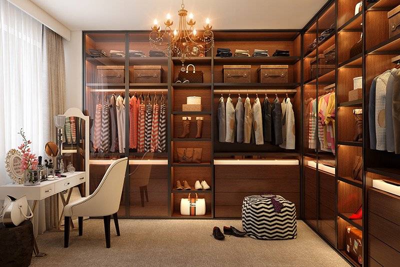 Walk in wardrobe design ideas for your home