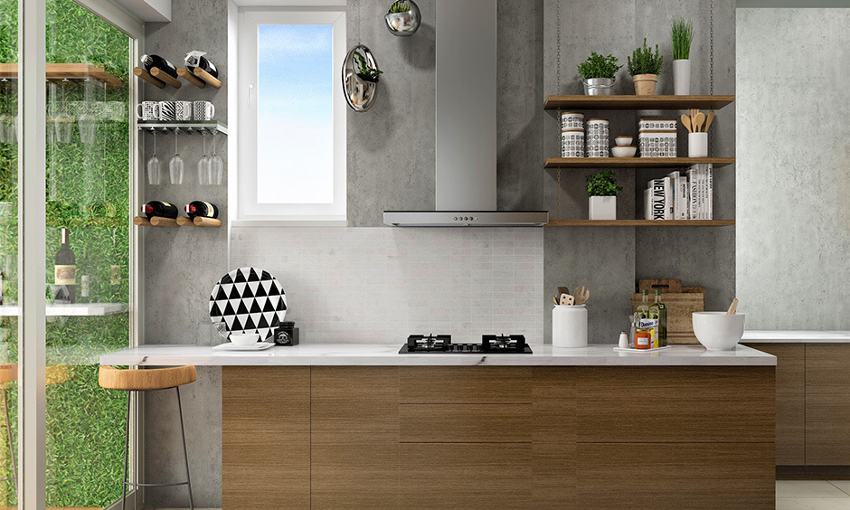 Explore wooden kitchen rack designs for efficient storage solutions