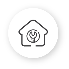 Designcafe offers site services like false ceiling, home painting, electrical, and civil works